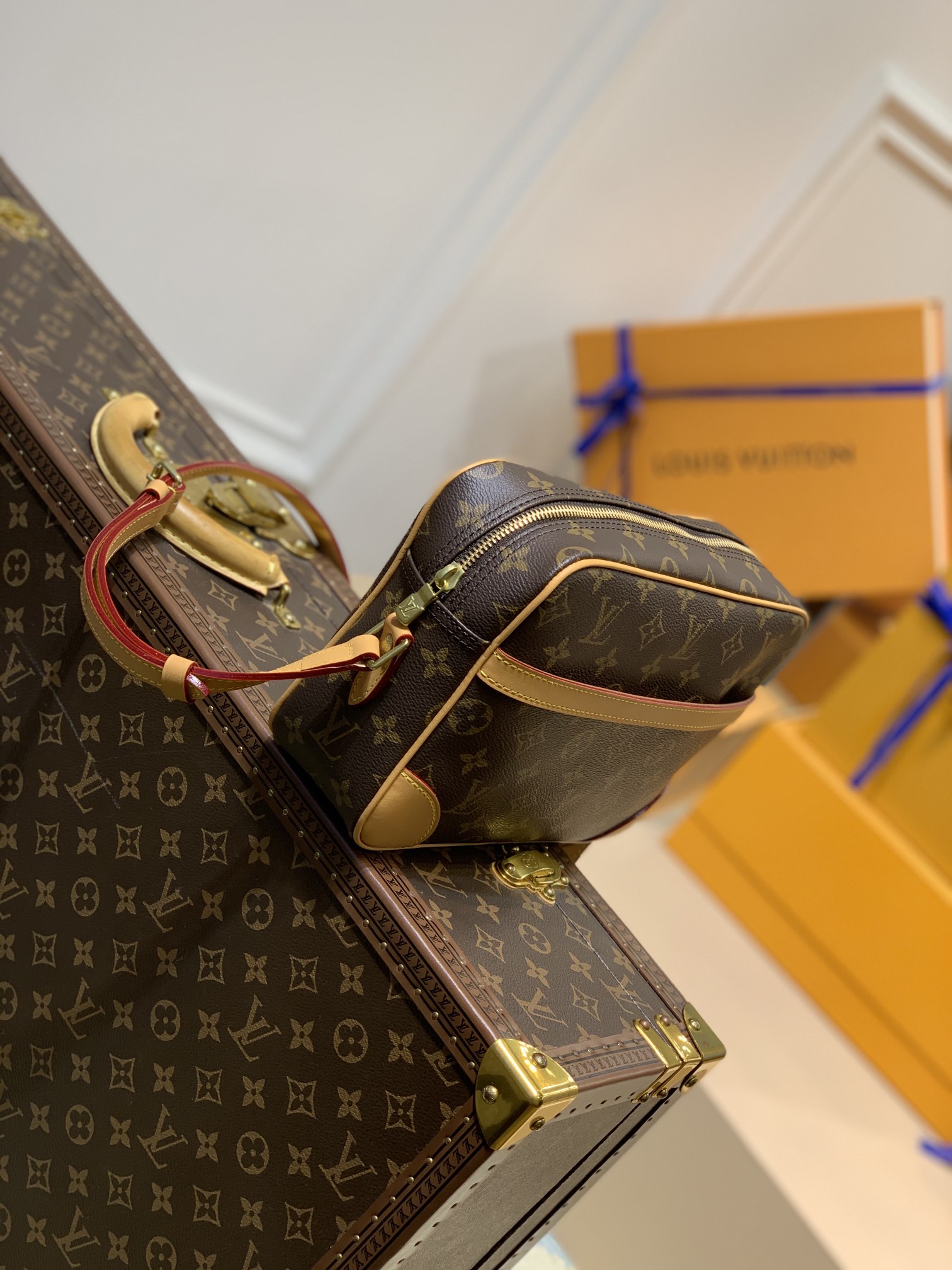 Louis Vuitton Vintage Camera Handbags -M51274 -23.5*15.5*5.5CM