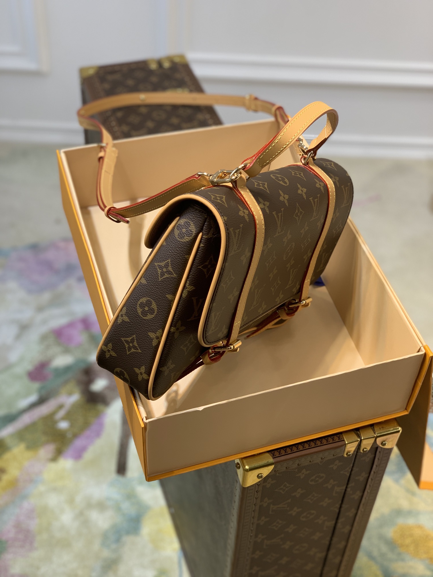 Louis Vuitton Vintage Marelle Handbags -M51158-31*25*6CM