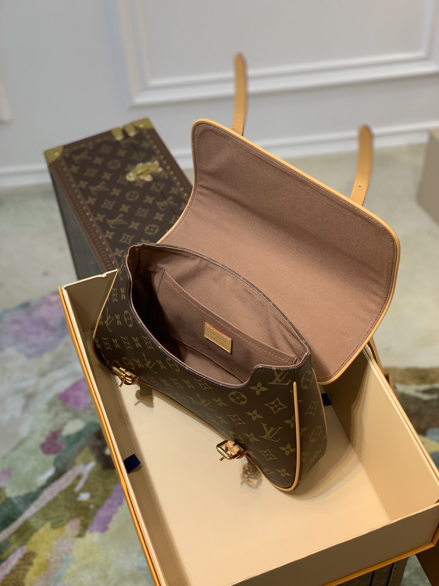 Louis Vuitton Vintage Marelle Handbags -M51158-31*25*6CM