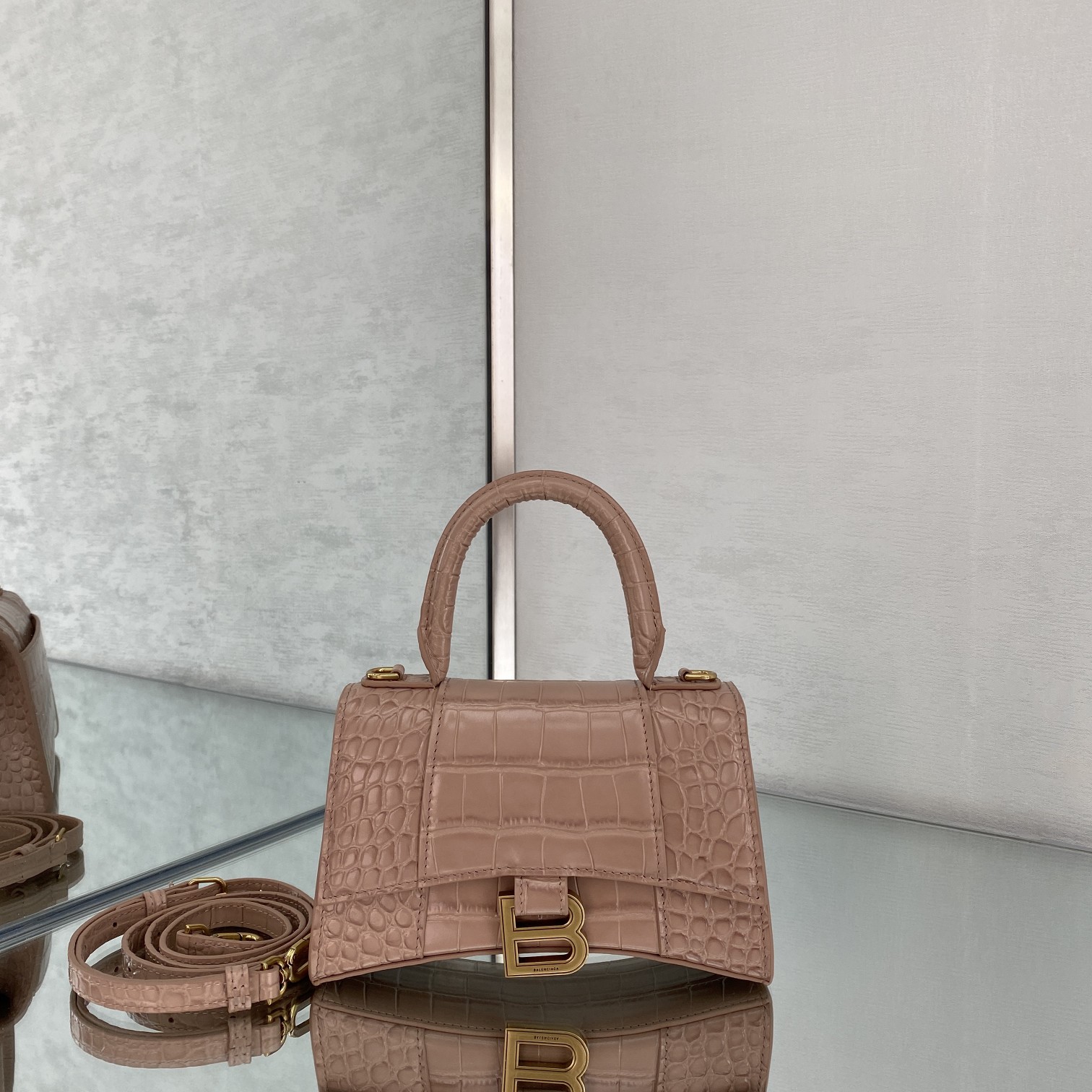 Balenciaga XS Hourglass Bag-13*8*19CM