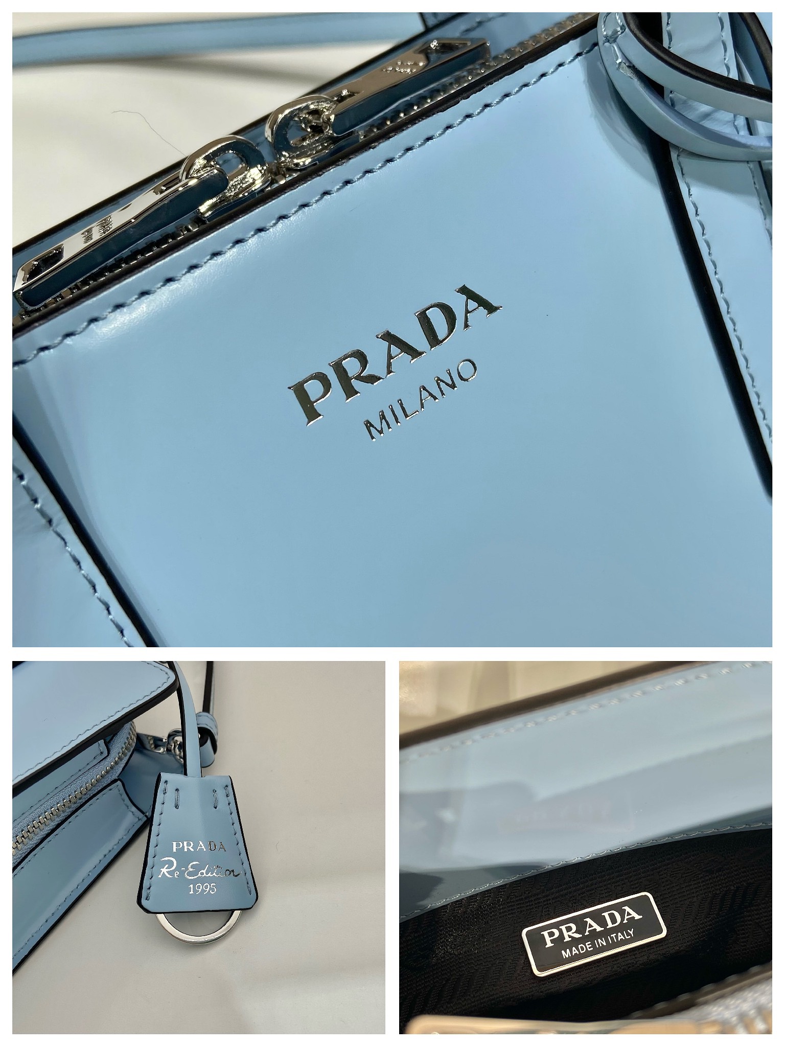 Prada Re-Edition 1BA357 Tote Bag-22*15*6.5CM Prada Re-Edition 1BA357 Tote Bag-22*15*6.5CM
