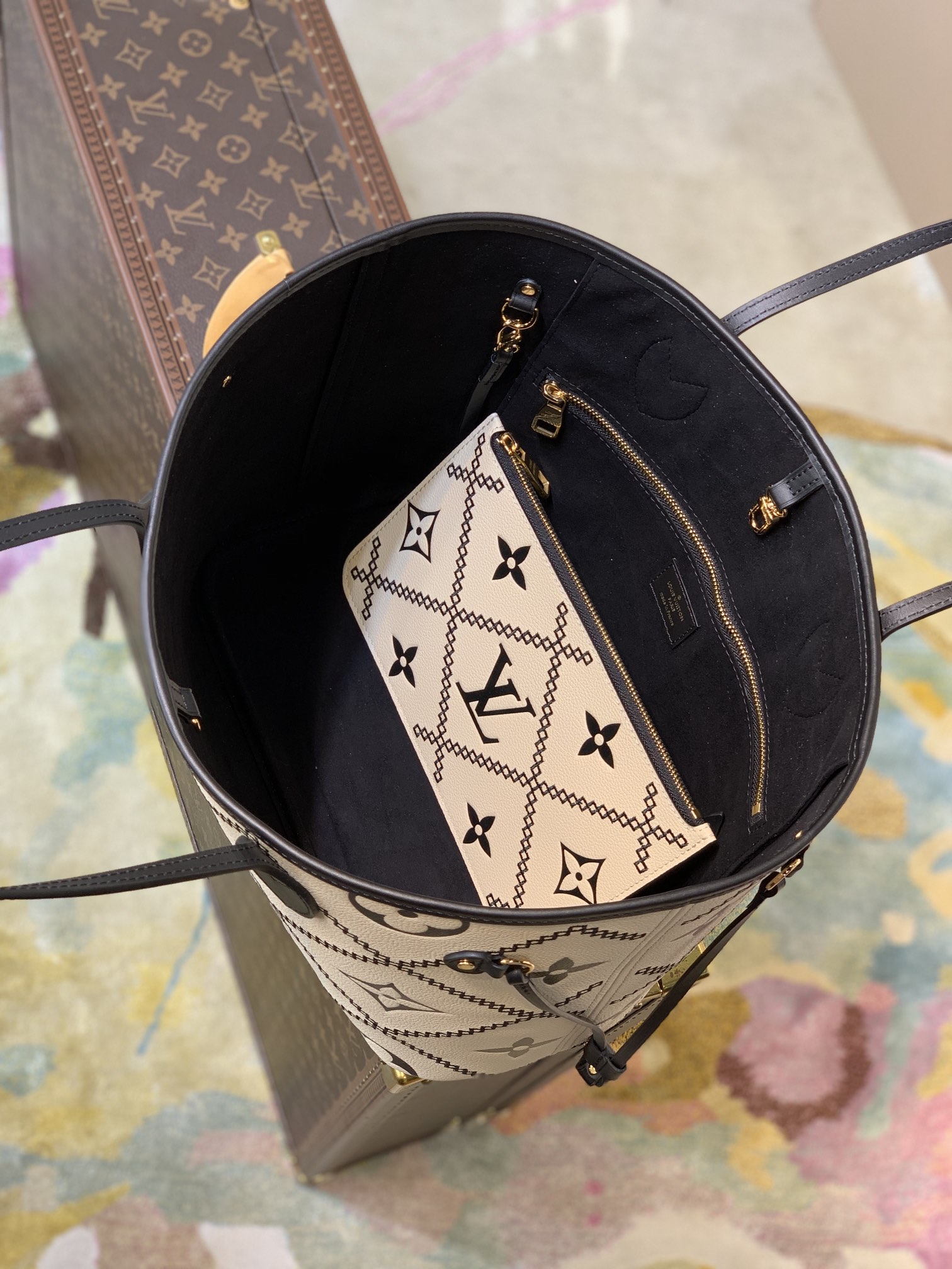 Louis Vuitton Neverfull Wild At Heart-32*29*17CM