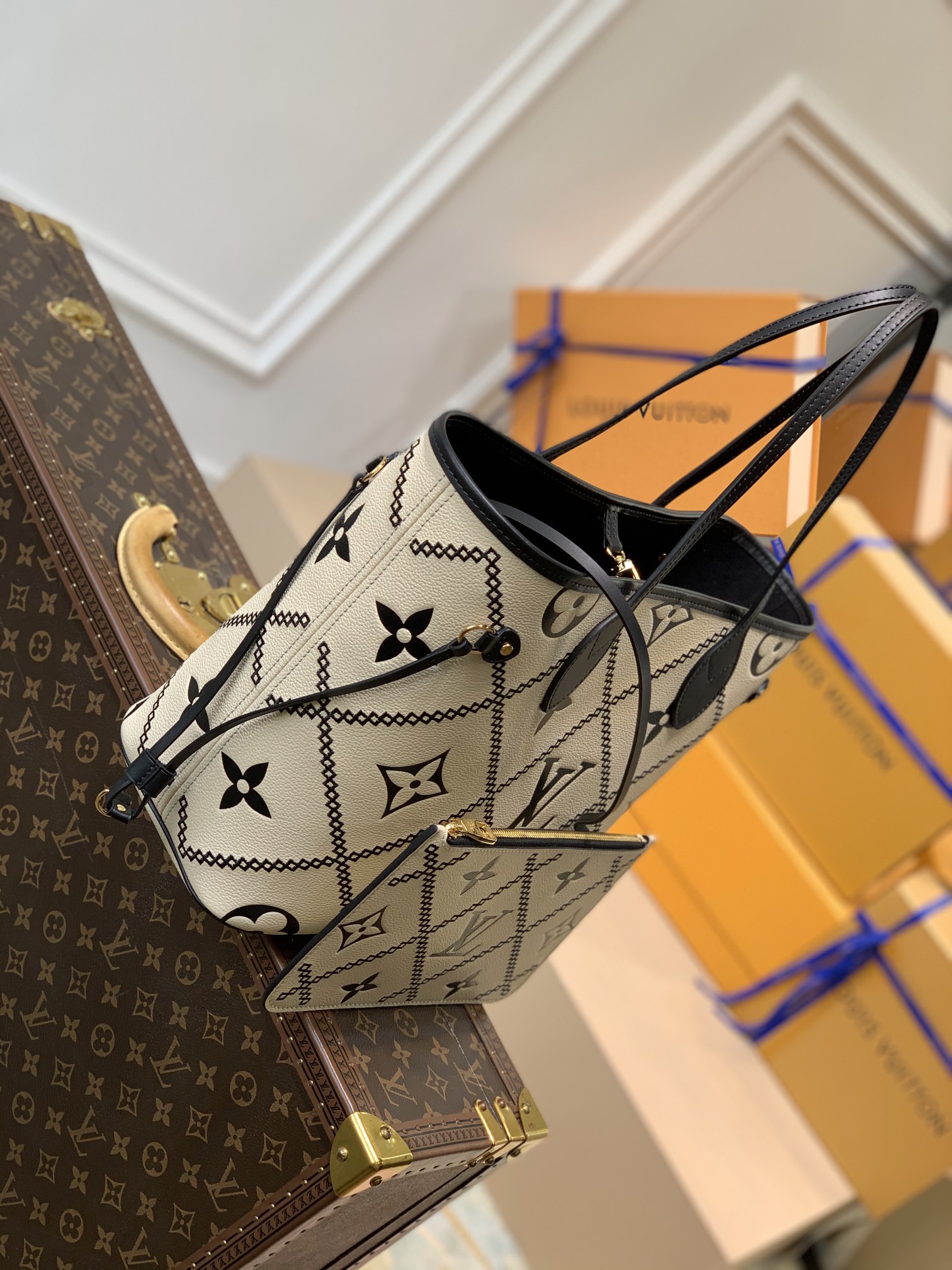 Louis Vuitton Neverfull Wild At Heart-32*29*17CM