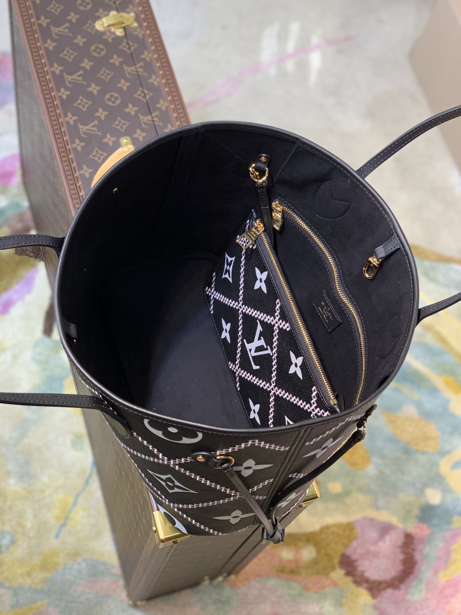 Louis Vuitton Neverfull Wild At Heart-32*29*17CM