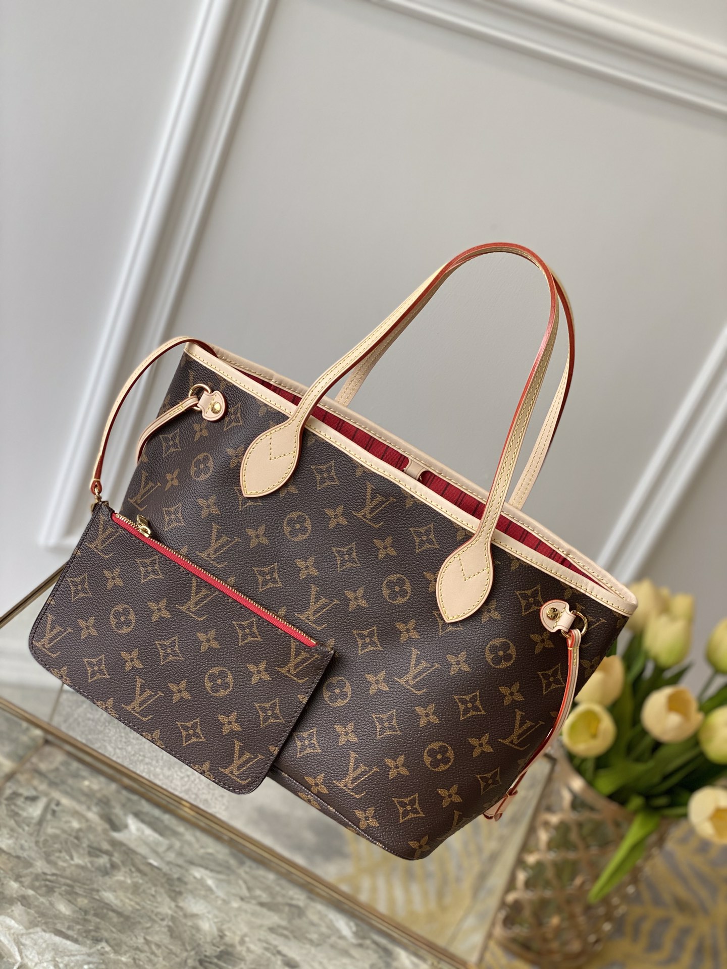 Louis Vuitton Neverfull PM -29×21×12CM