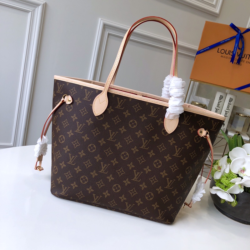 Louis Vuitton Neverfull MM (Red Inside) -32*29*17CM