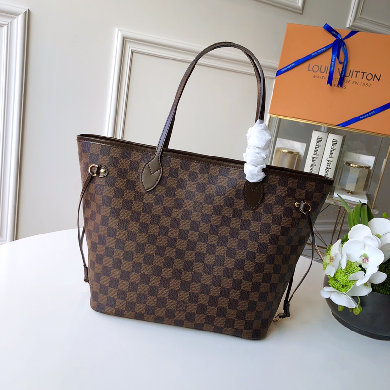 Louis Vuitton Neverfull MM (Red Inside) -32*29*17CM