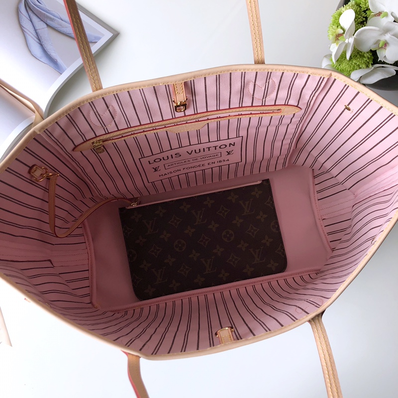 Louis Vuitton Neverfull GM (Pink Inside) -40*33*20CM