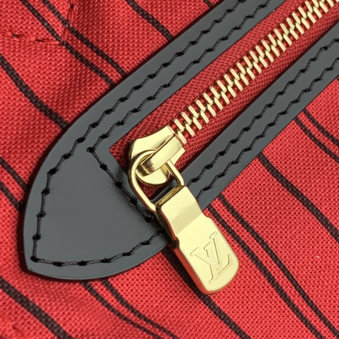 Louis Vuitton Neverfull MM (Red Inside) -32*29*17CM
