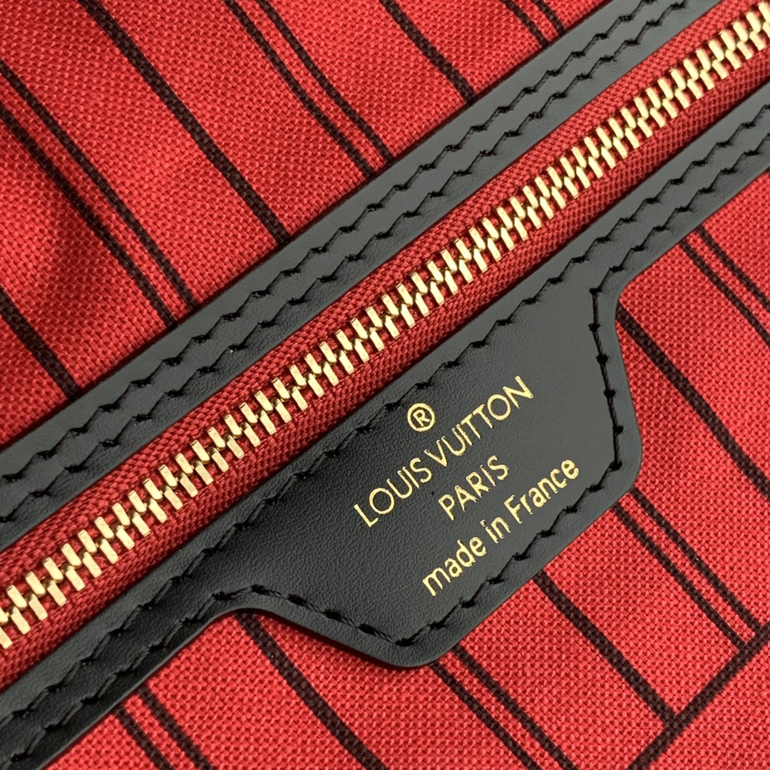 Louis Vuitton Neverfull MM (Red Inside) -32*29*17CM