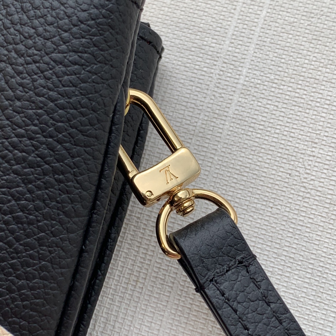 Louis Vuitton M80084 Pochette Double Zip Bag -20*12.5*3CM Louis Vuitton M80084 Pochette Double Zip Bag -20*12.5*3CM