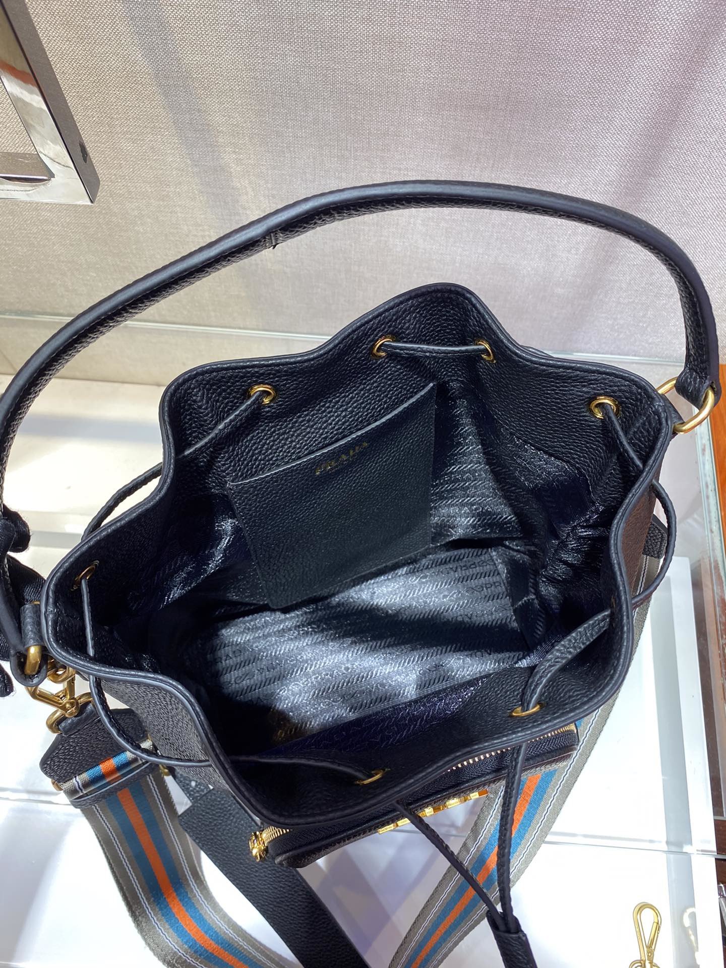 Prada Bucket 1BE030-25*26.5*14CM Prada Bucket 1BE030-25*26.5*14CM