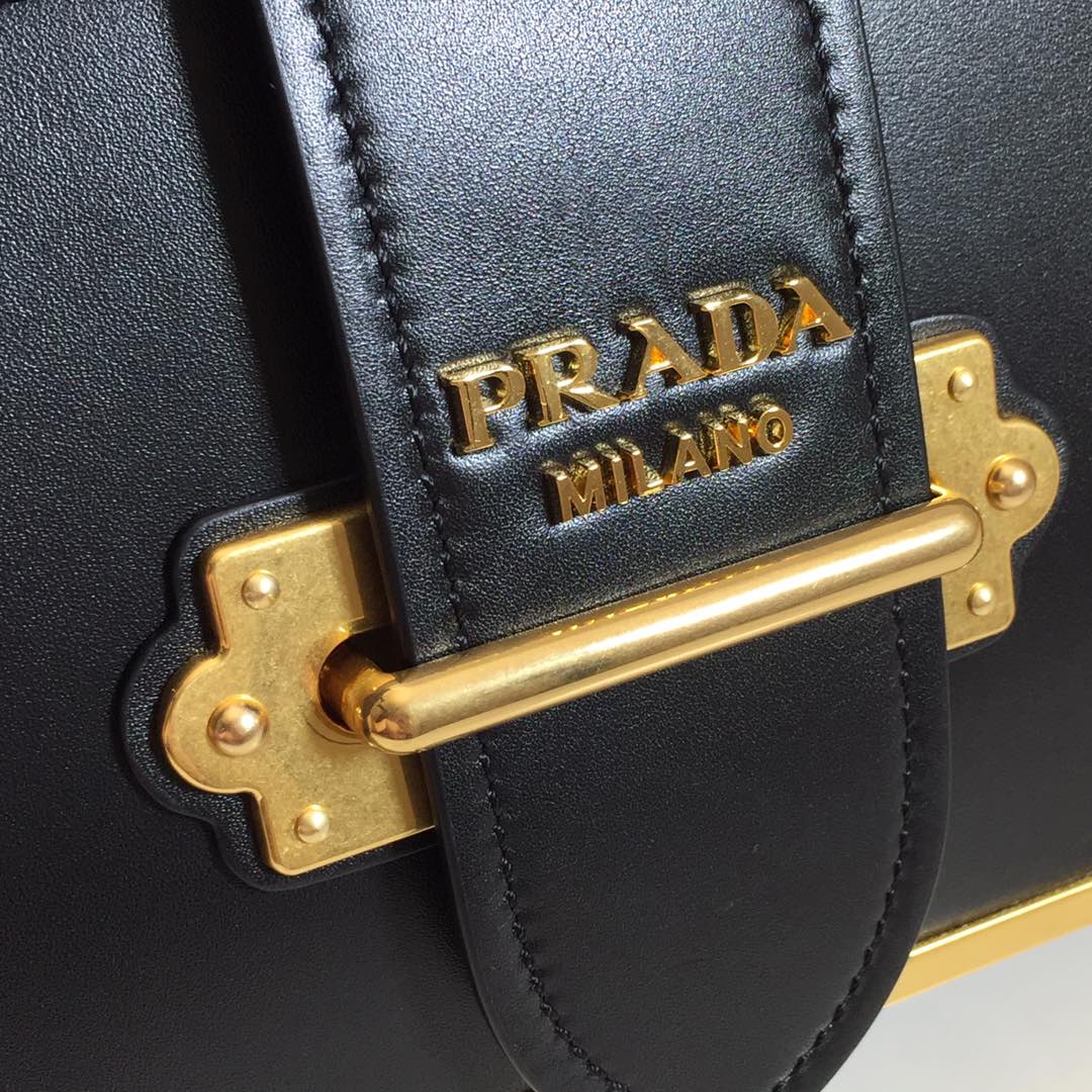Prada 1BD045 Leather Cahier Bag-1BH082-20x14x8.5CM