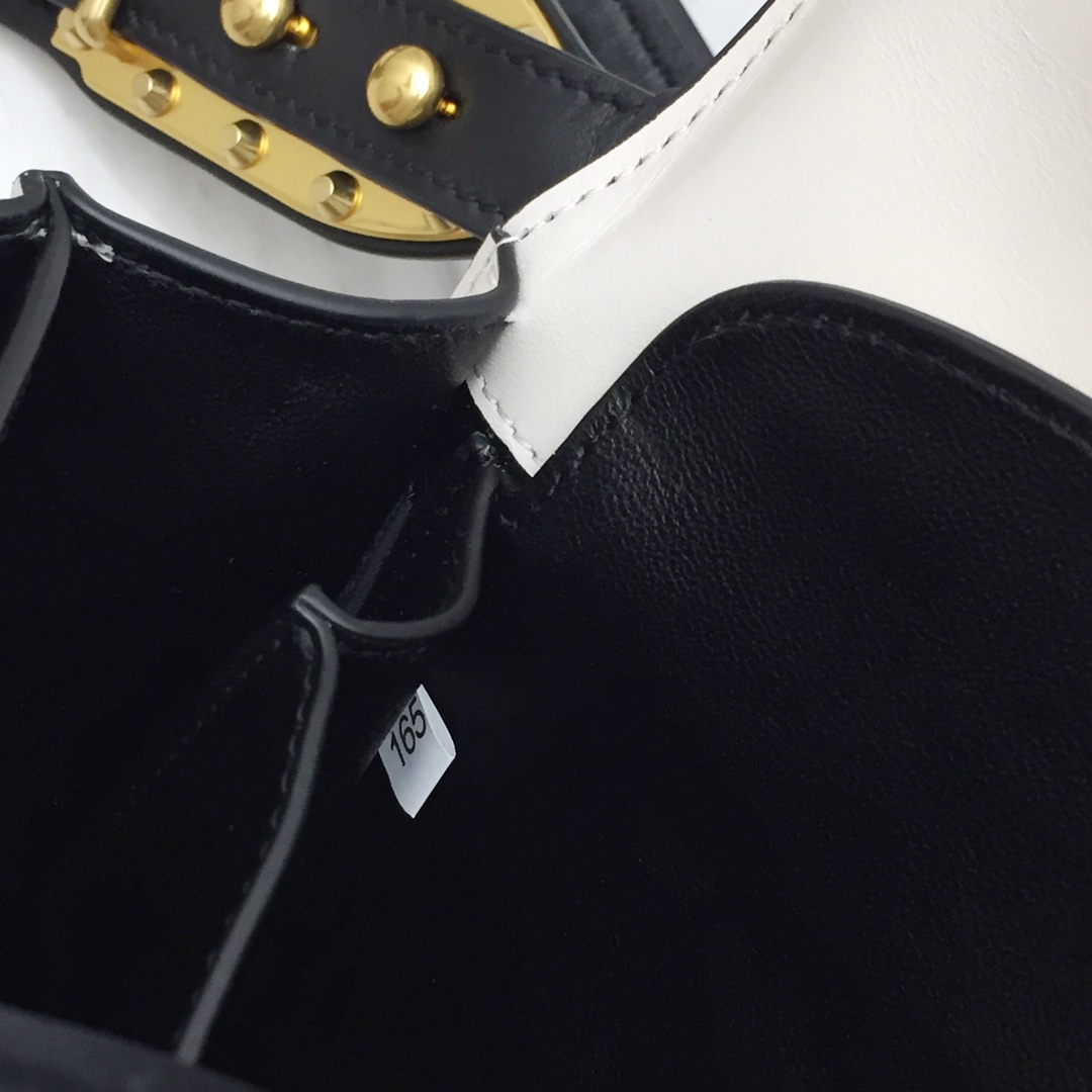 Prada 1BD045 Leather Cahier Bag-1BH082-20x14x8.5CM