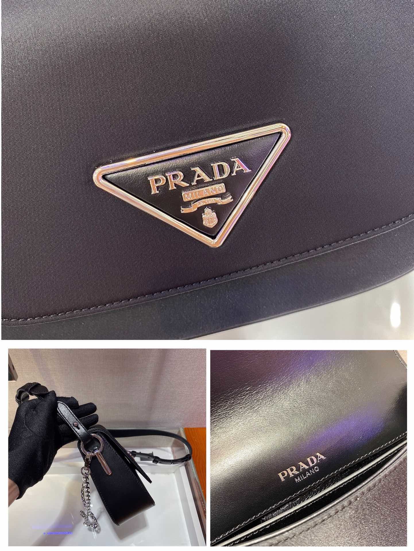 Prada Chain Bag 1BH171-21*16*6.5CM Prada Chain Bag 1BH171-21*16*6.5CM
