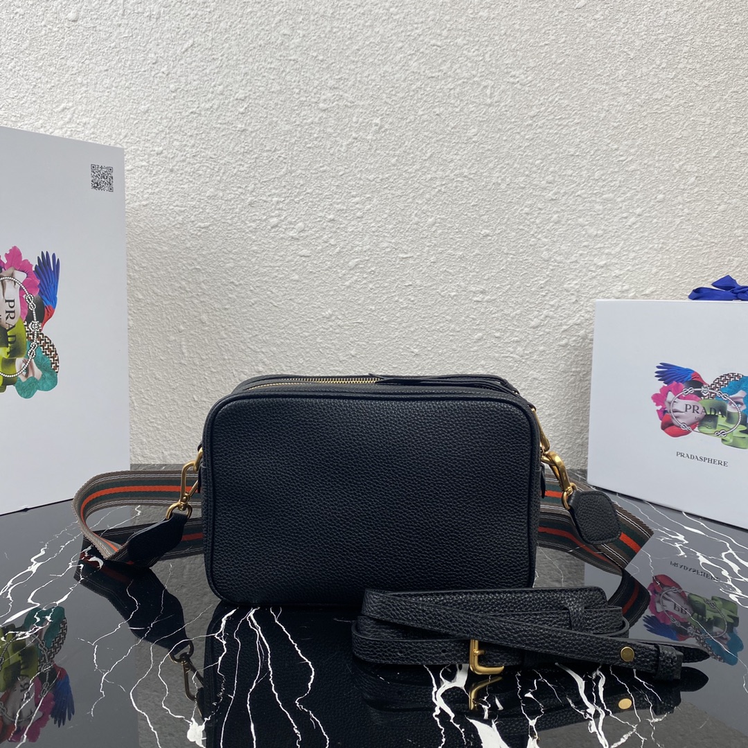 Prada Leather Cross-Body Bag-1BH082-22X15X9CM Prada Leather Cross-Body Bag-1BH082-22X15X9CM