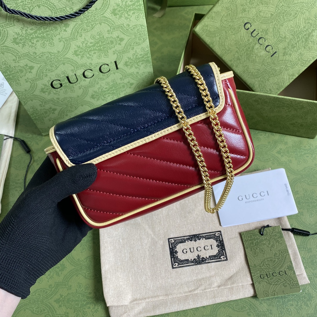 Gucci Marmont Bag-16.5*10*5CM Gucci Marmont Bag-16.5*10*5CM