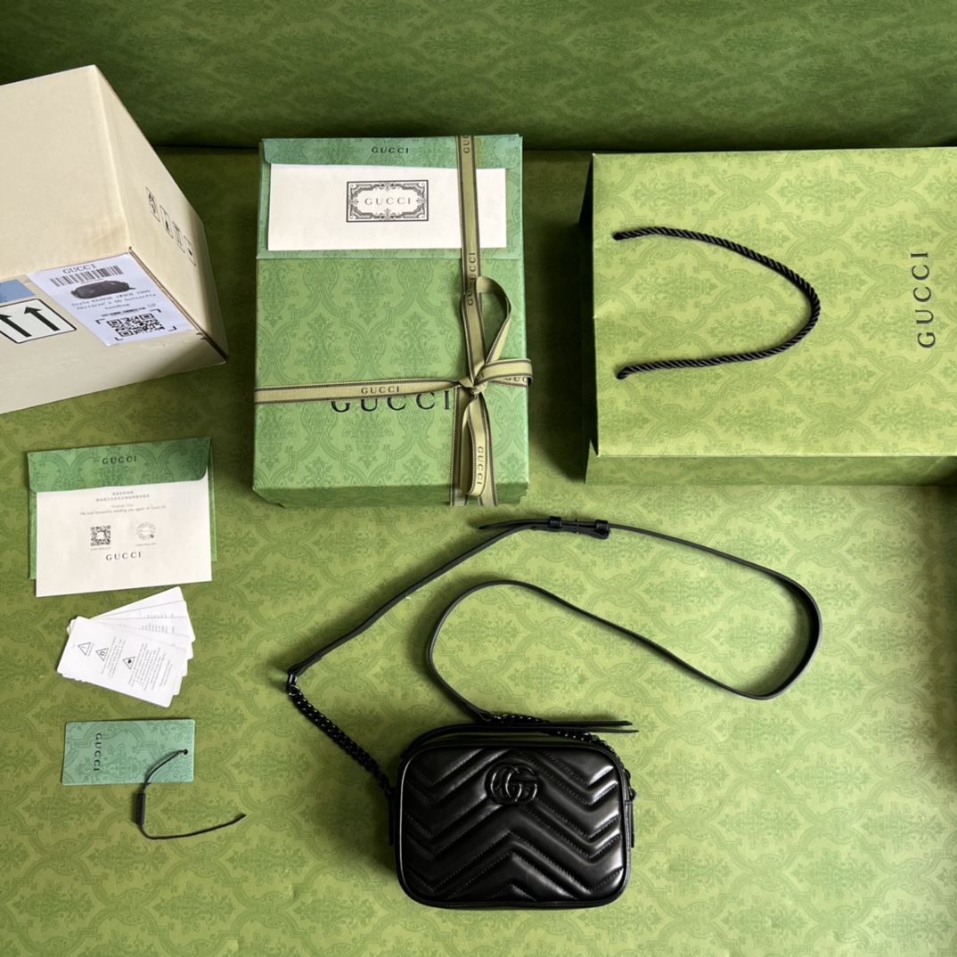 Gucci Marmont Bag-18*12*6CM Gucci Marmont Bag-18*12*6CM