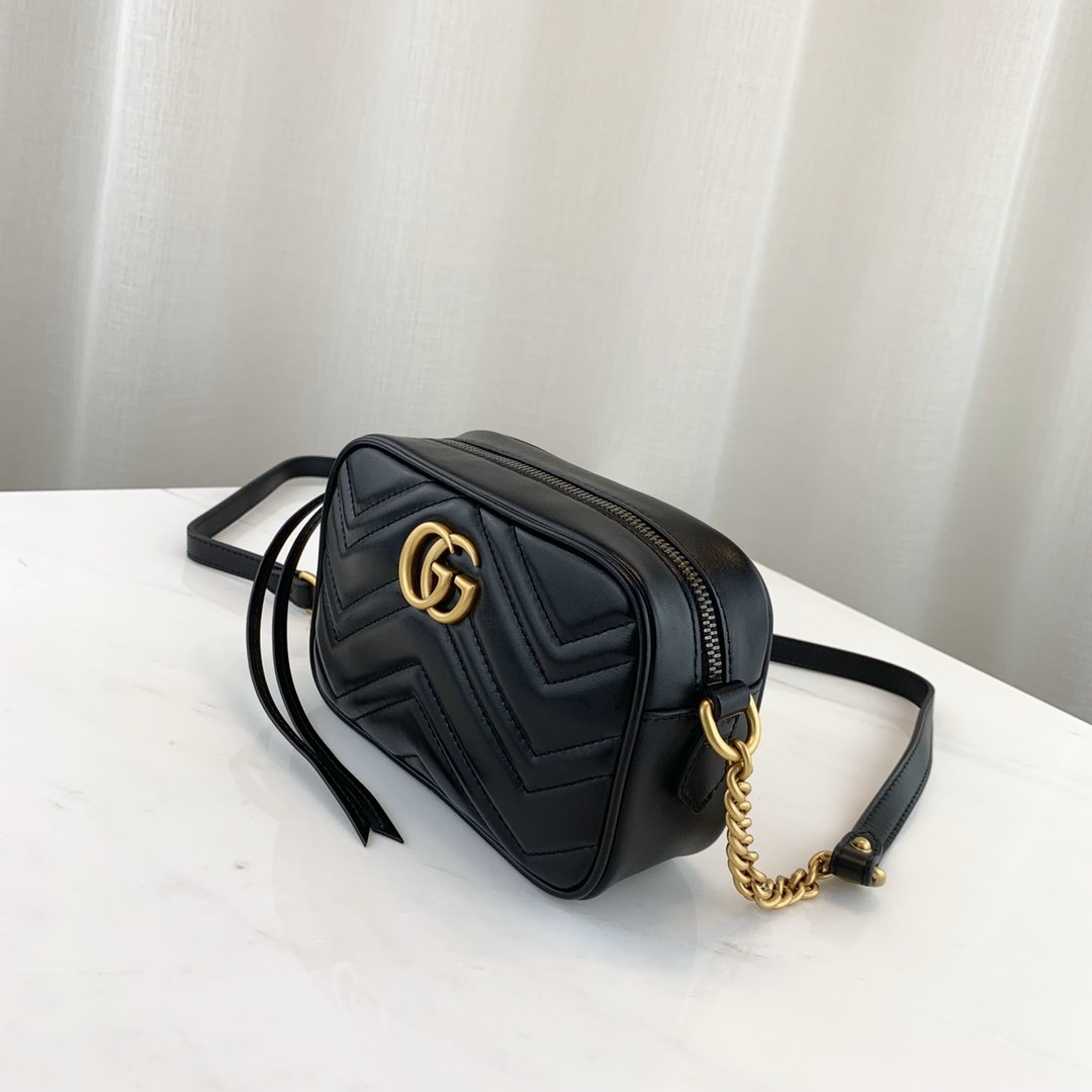 Gucci Marmont Bag-18*12*6CM Gucci Marmont Bag-18*12*6CM