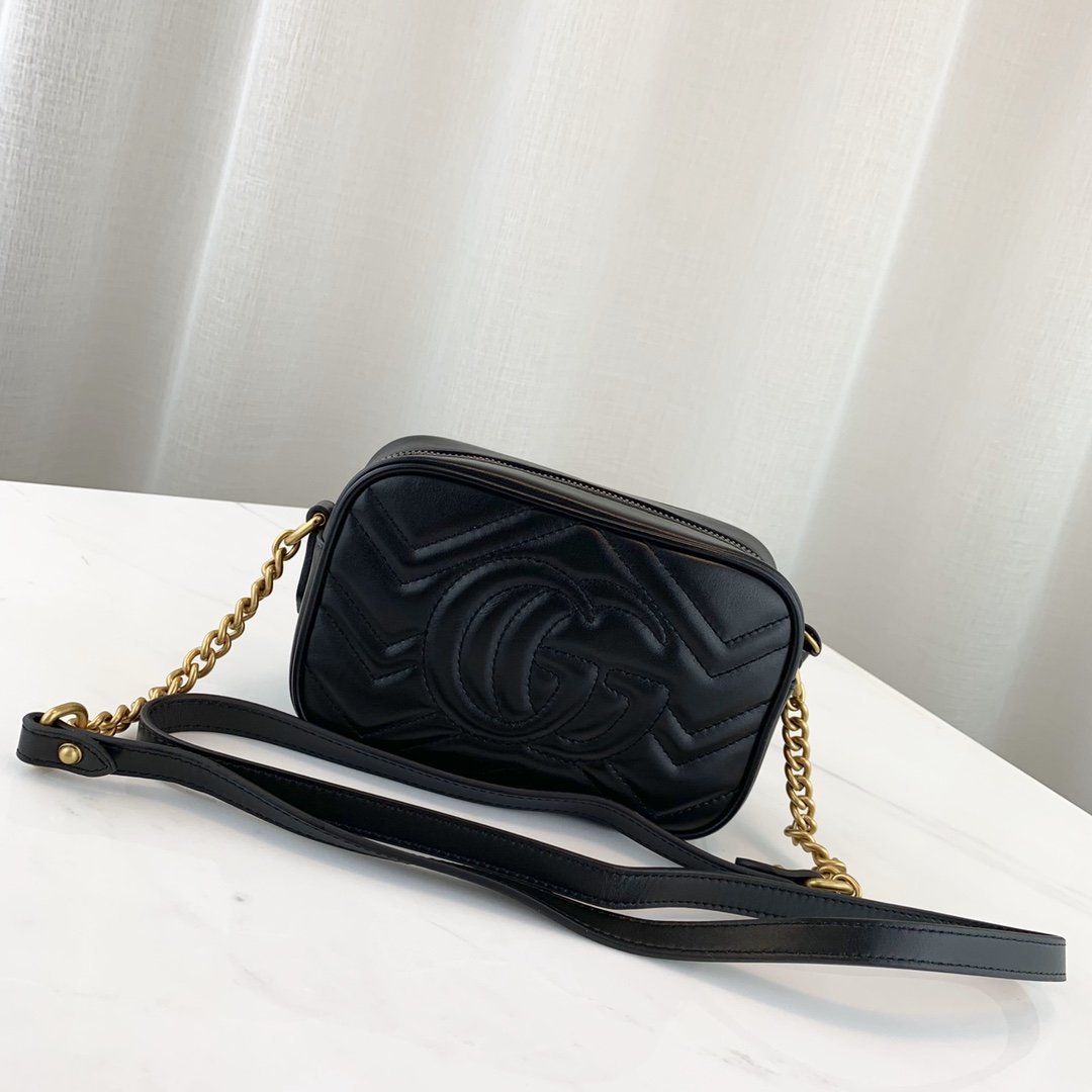 Gucci Marmont Bag-18*12*6CM Gucci Marmont Bag-18*12*6CM