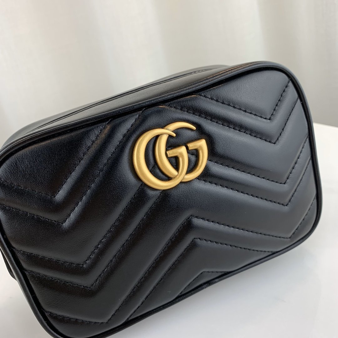 Gucci Marmont Bag-18*12*6CM Gucci Marmont Bag-18*12*6CM