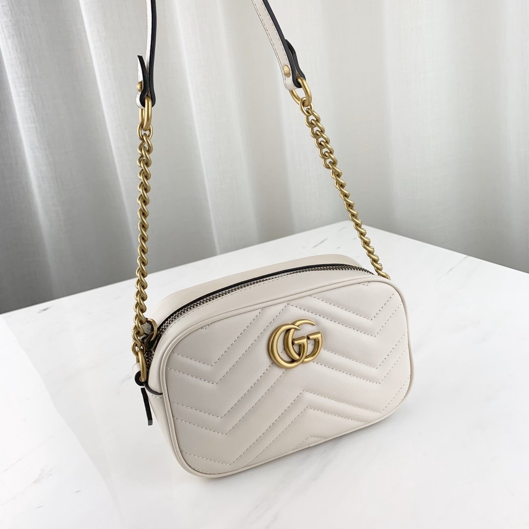 Gucci Marmont Bag-18*12*6CM Gucci Marmont Bag-18*12*6CM