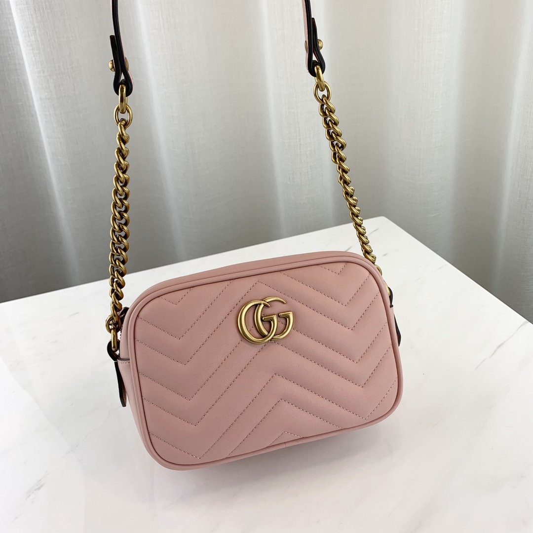 Gucci Marmont Bag-18*12*6CM Gucci Marmont Bag-18*12*6CM