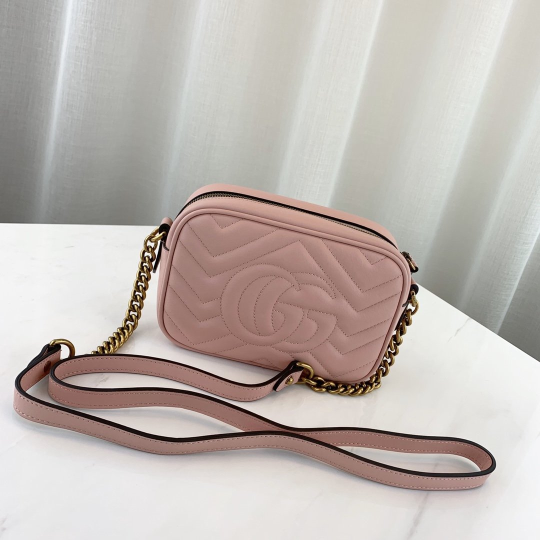 Gucci Marmont Bag-18*12*6CM Gucci Marmont Bag-18*12*6CM
