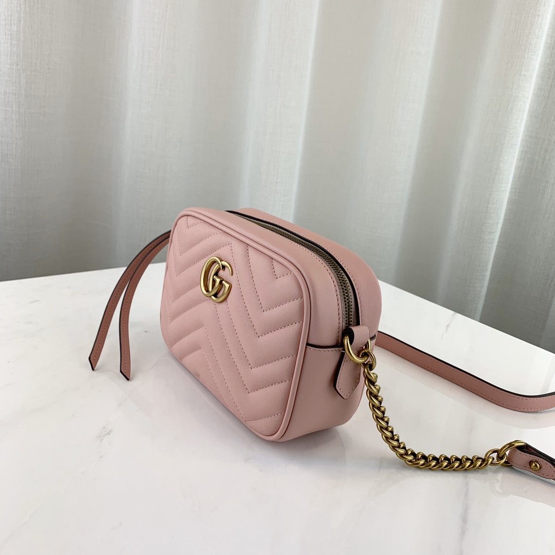 Gucci Marmont Bag-18*12*6CM Gucci Marmont Bag-18*12*6CM