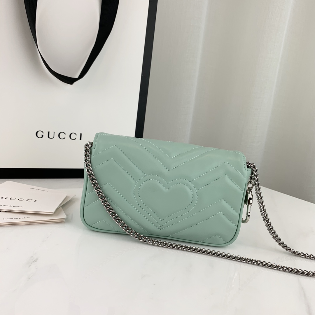 Gucci Marmont Bag-16.5*10*5CM Gucci Marmont Bag-16.5*10*5CM
