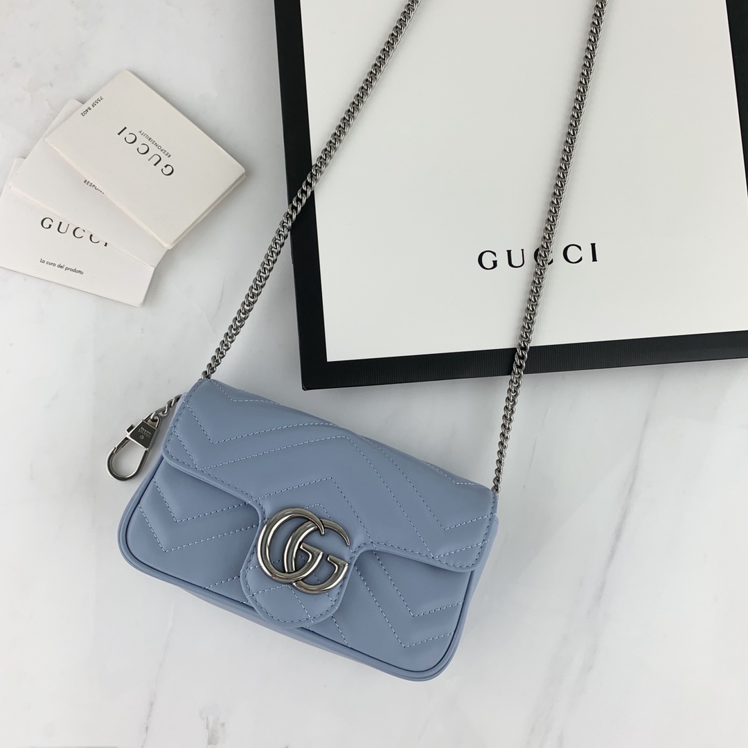 Gucci Marmont Bag-16.5*10*5CM Gucci Marmont Bag-16.5*10*5CM