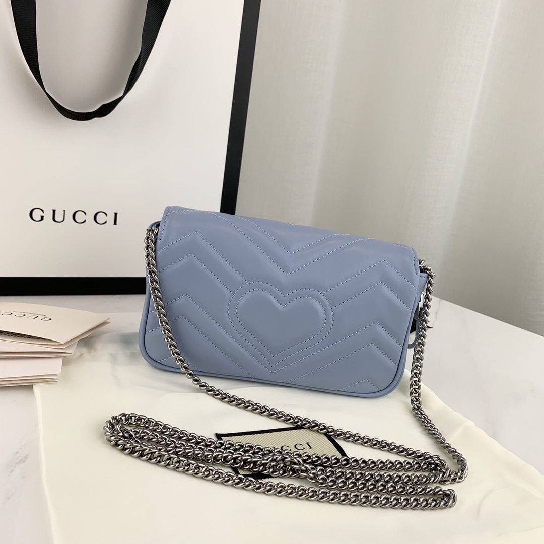 Gucci Marmont Bag-16.5*10*5CM Gucci Marmont Bag-16.5*10*5CM