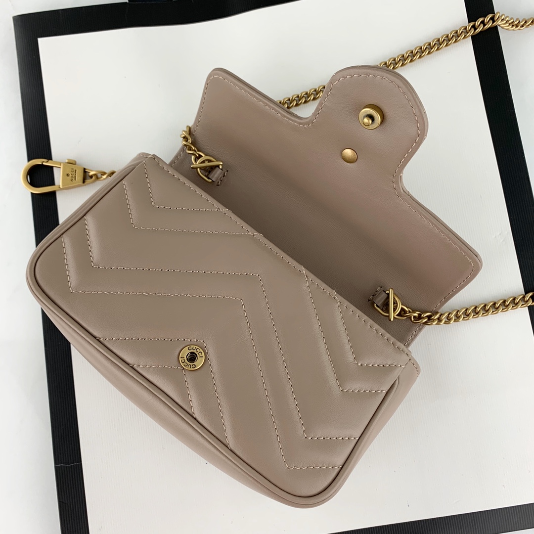 Gucci Marmont Bag-16.5*10*5CM Gucci Marmont Bag-16.5*10*5CM