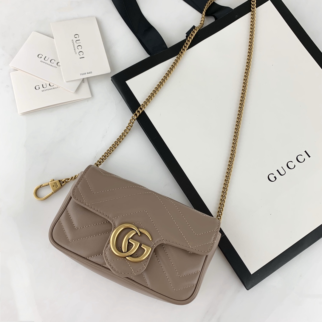 Gucci Marmont Bag-16.5*10*5CM Gucci Marmont Bag-16.5*10*5CM