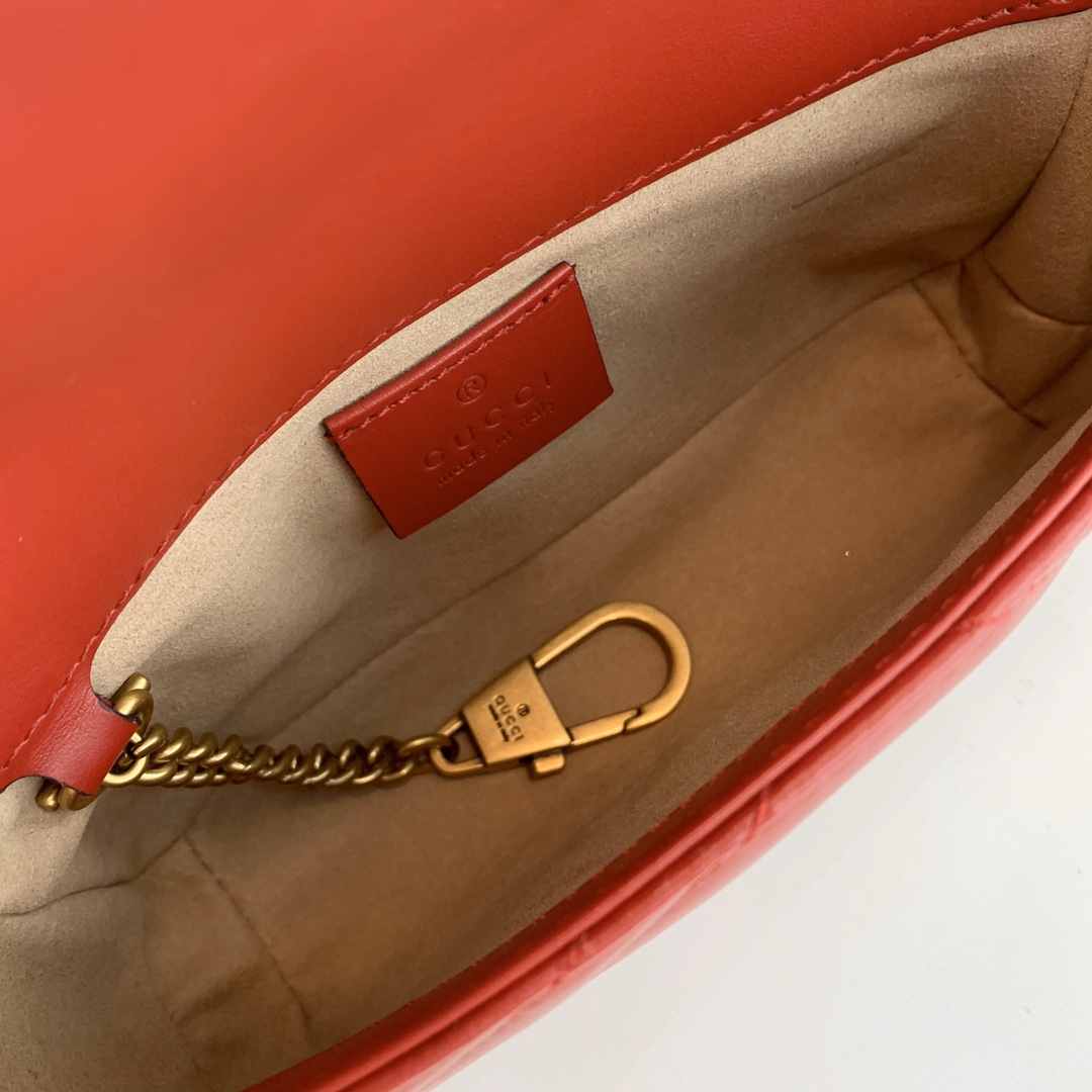 Gucci Marmont Bag-16.5*10*5CM Gucci Marmont Bag-16.5*10*5CM