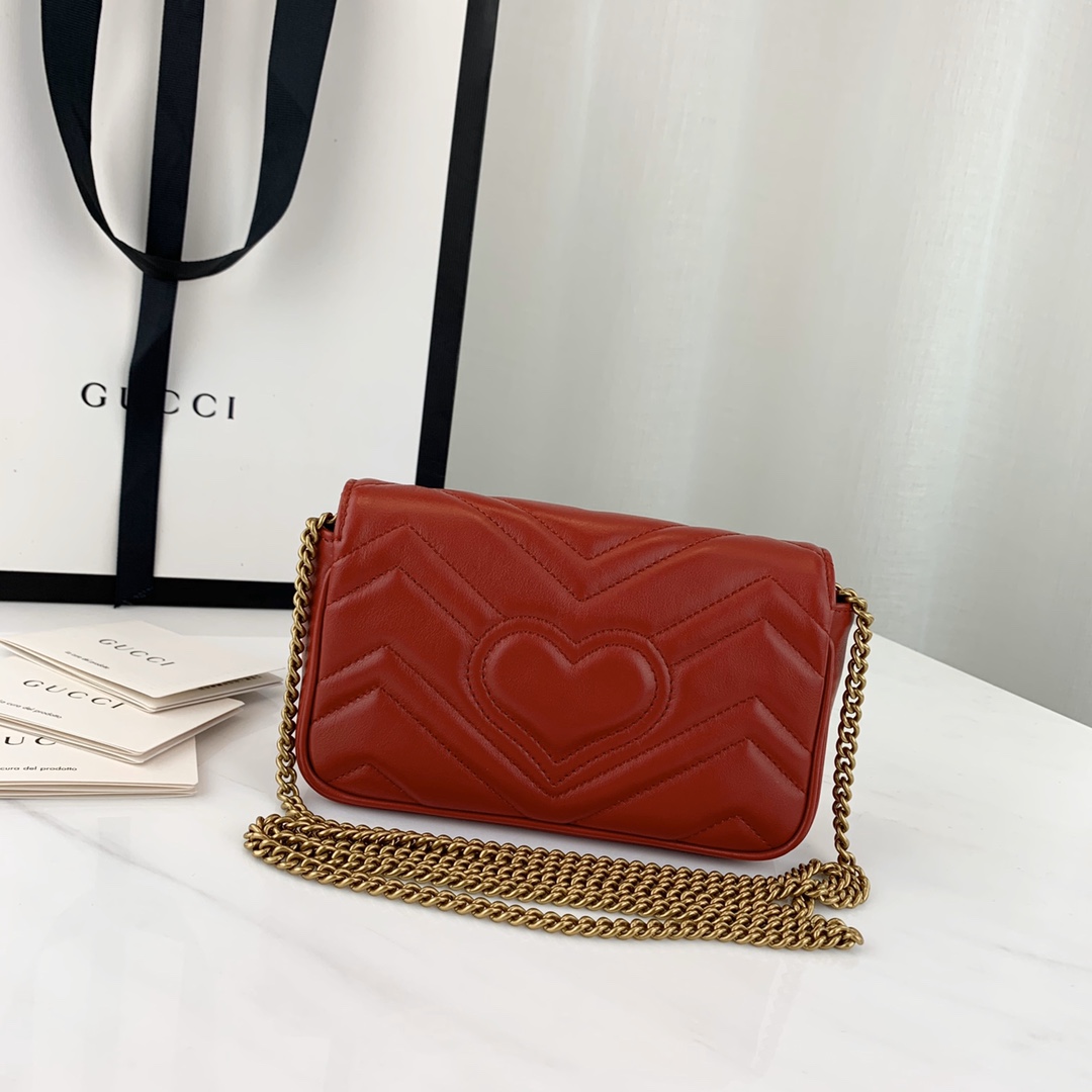 Gucci Marmont Bag-16.5*10*5CM Gucci Marmont Bag-16.5*10*5CM