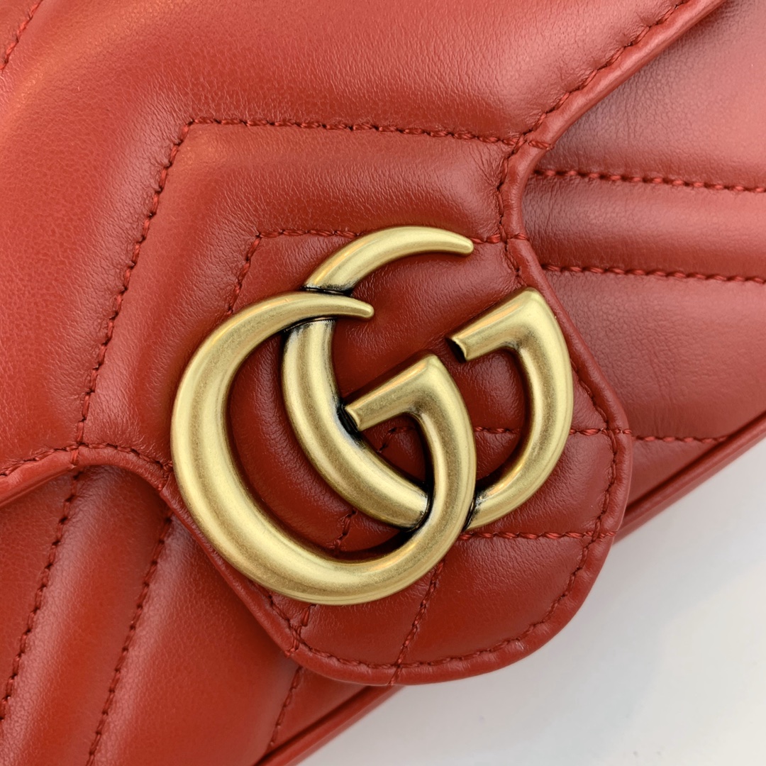 Gucci Marmont Bag-16.5*10*5CM Gucci Marmont Bag-16.5*10*5CM