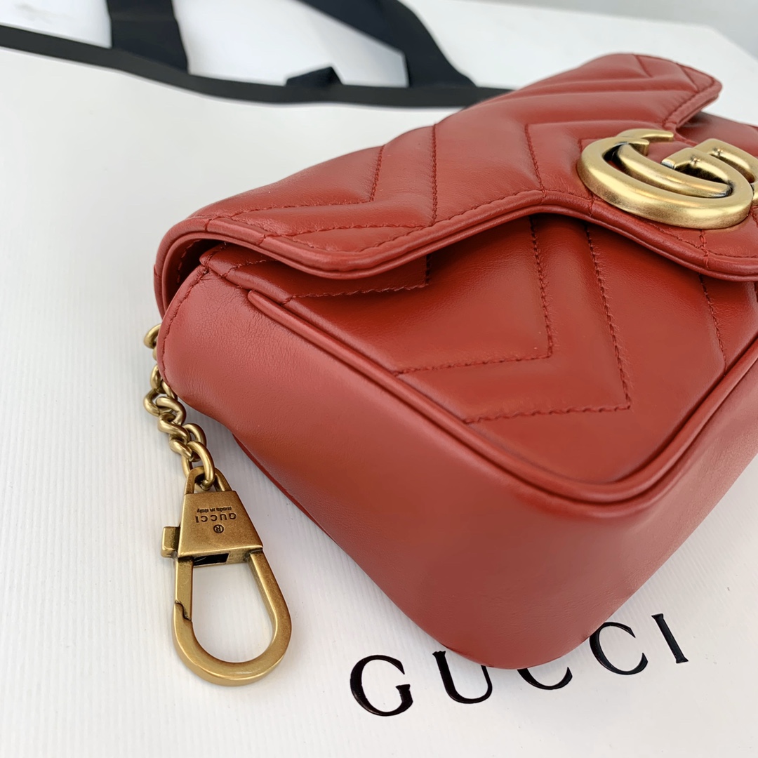 Gucci Marmont Bag-16.5*10*5CM Gucci Marmont Bag-16.5*10*5CM