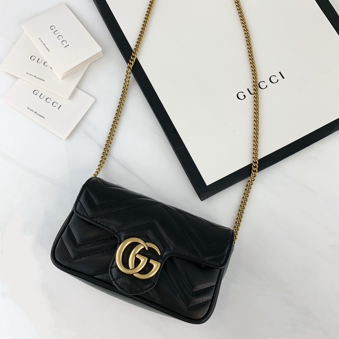 Gucci Marmont Bag-16.5*10*5CM Gucci Marmont Bag-16.5*10*5CM