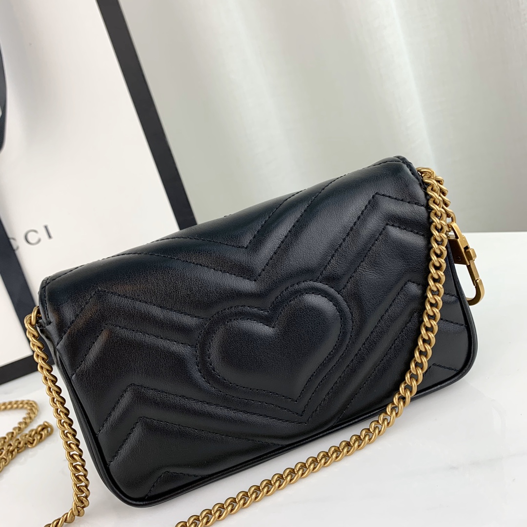 Gucci Marmont Bag-16.5*10*5CM Gucci Marmont Bag-16.5*10*5CM
