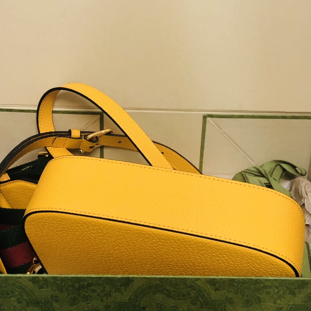 Adidasx Gucci 1955 Horsebit Shoulder Bag-20.6*14.4*5.1CM