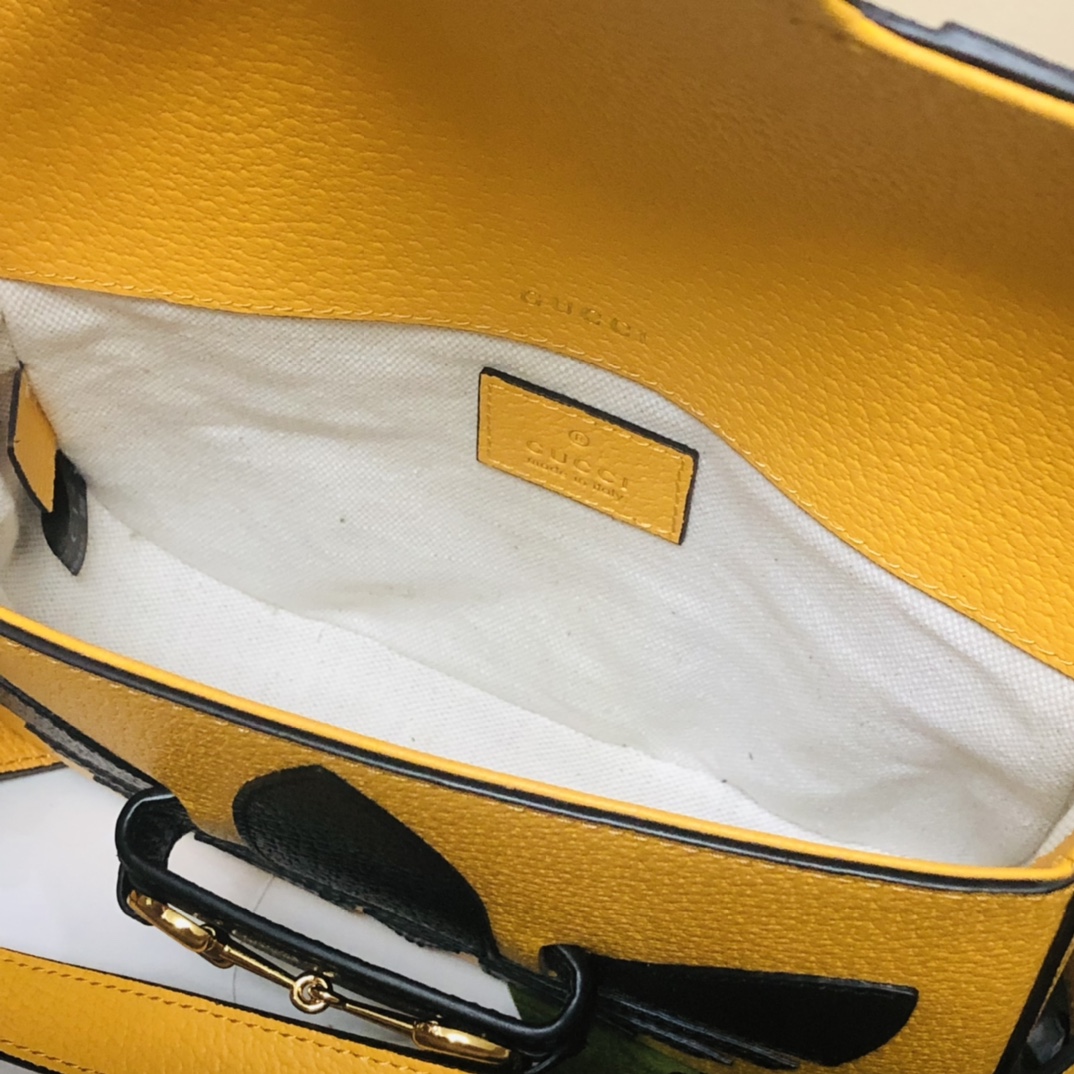 Adidasx Gucci 1955 Horsebit Shoulder Bag-20.6*14.4*5.1CM