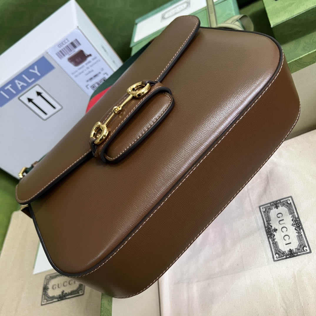 Gucci 1955 Horsebit Shoulder Bag-30*21*7.5CM