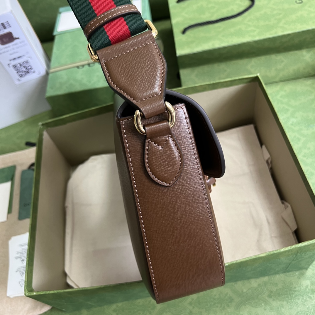 Gucci 1955 Horsebit Shoulder Bag-30*21*7.5CM