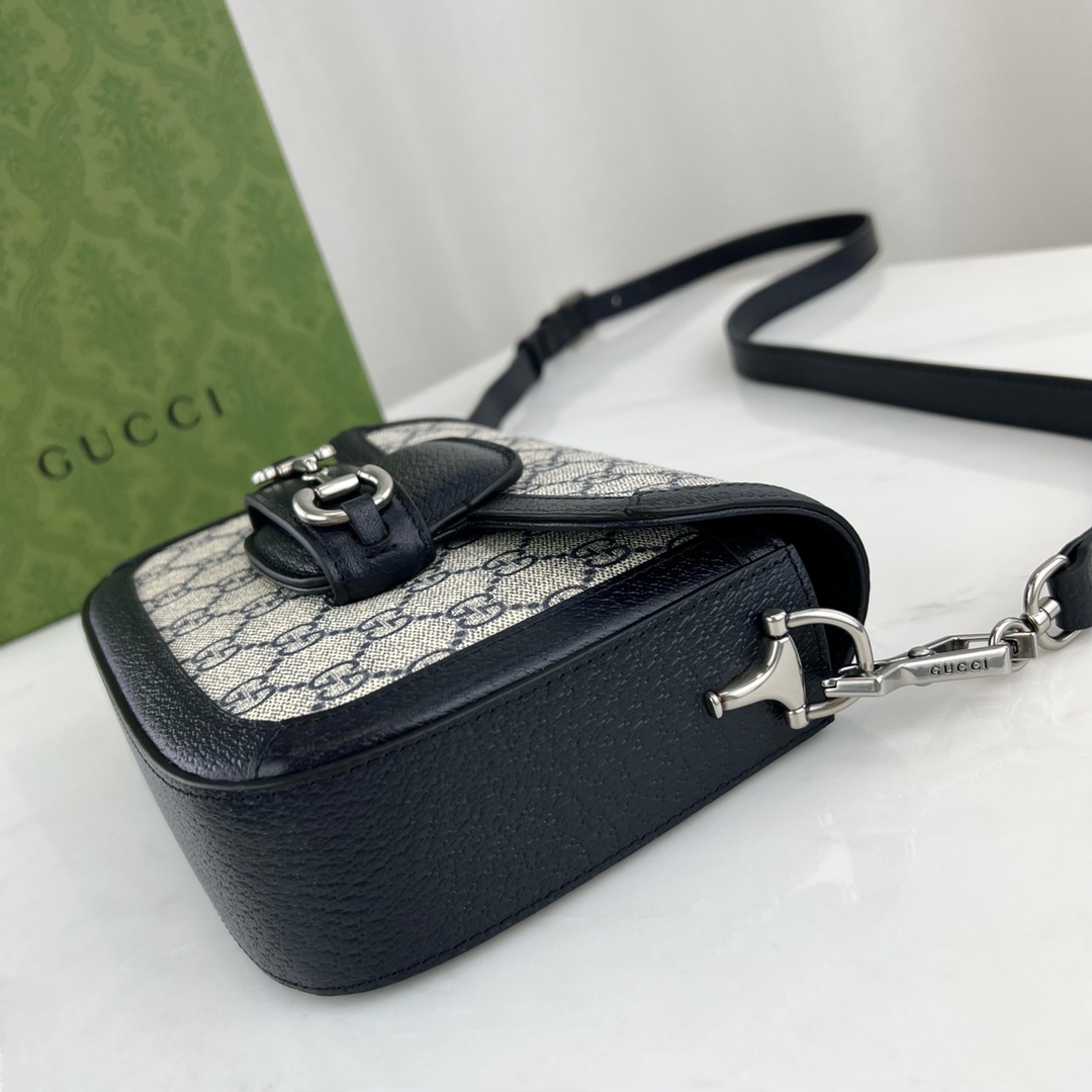 Gucci 1955 Horsebit Shoulder Bag-25*18*8CM
