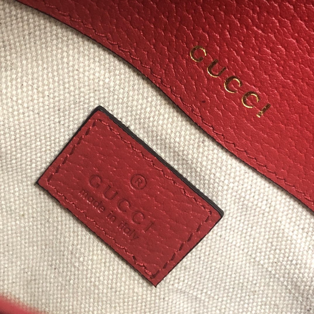 Adidasx Gucci 1955 Horsebit Shoulder Bag-20.6*14.4*5.1CM