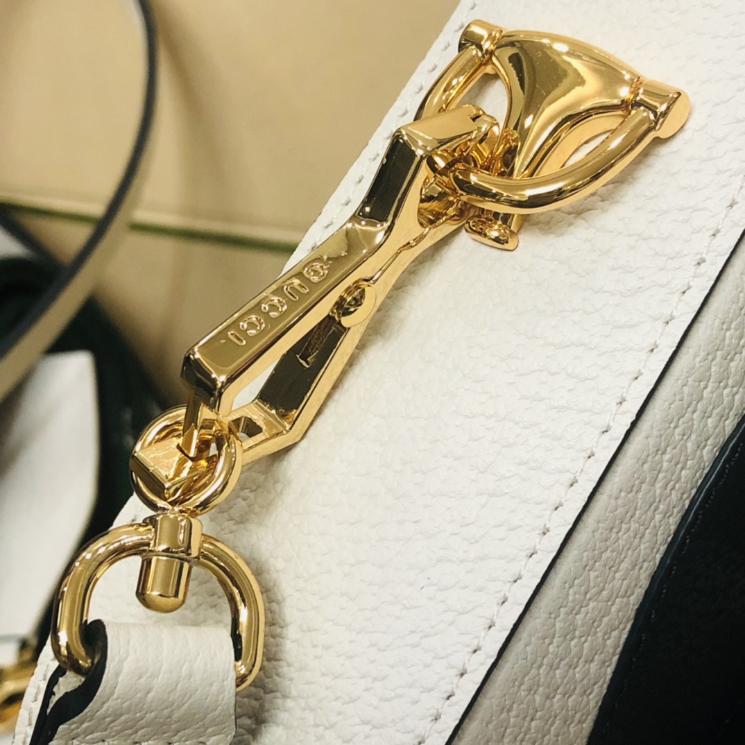 Adidasx Gucci 1955 Horsebit Shoulder Bag-20.6*14.4*5.1CM
