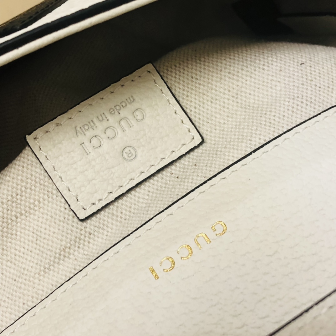 Adidasx Gucci 1955 Horsebit Shoulder Bag-20.6*14.4*5.1CM