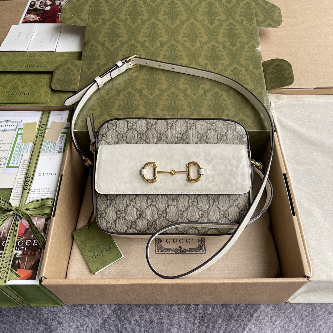 Gucci 1955 Horsebit Shoulder Bag-25*18*8CM Gucci 1955 Horsebit Shoulder Bag-25*18*8CM