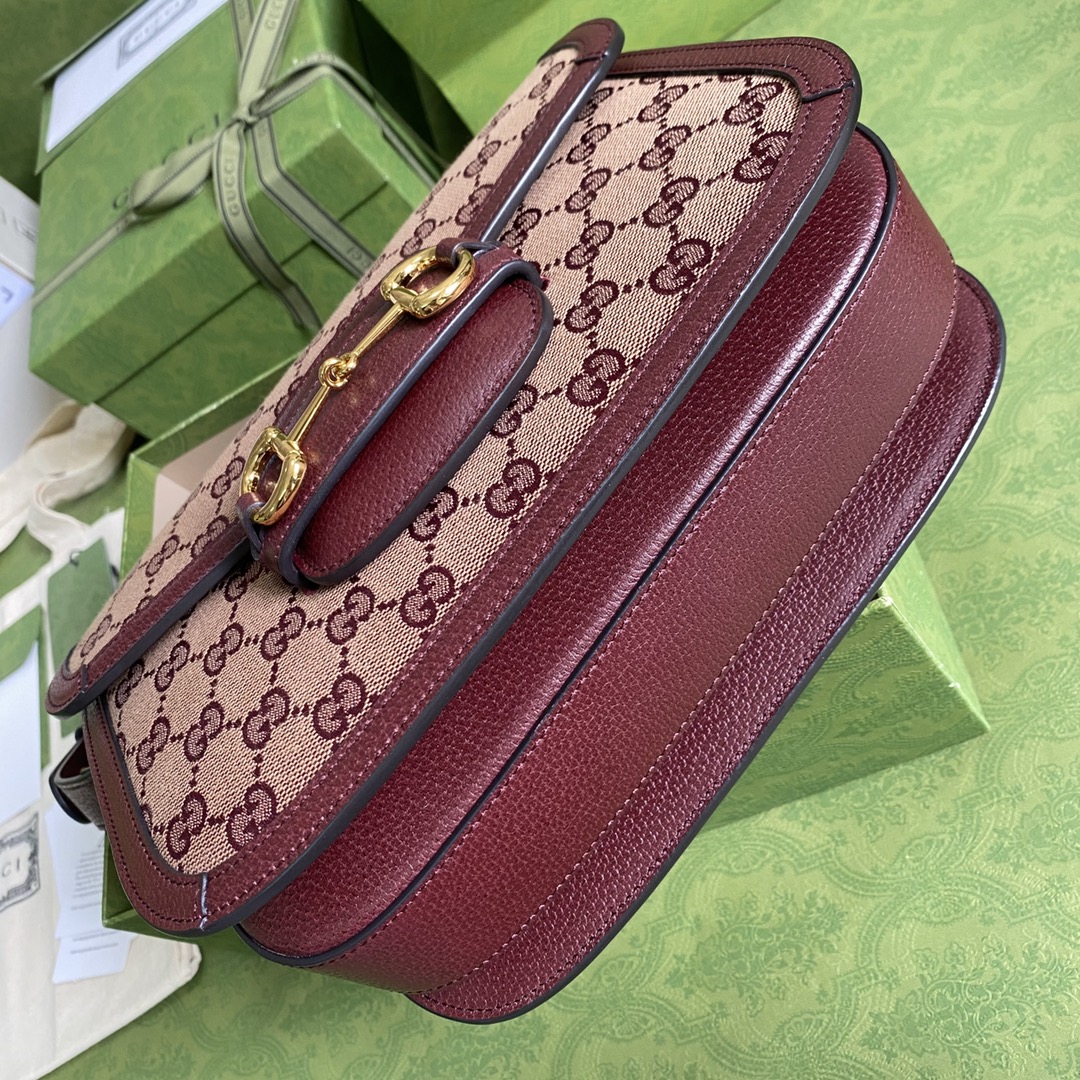 Gucci 1955 Horsebit Shoulder Bag-25*18*8CM